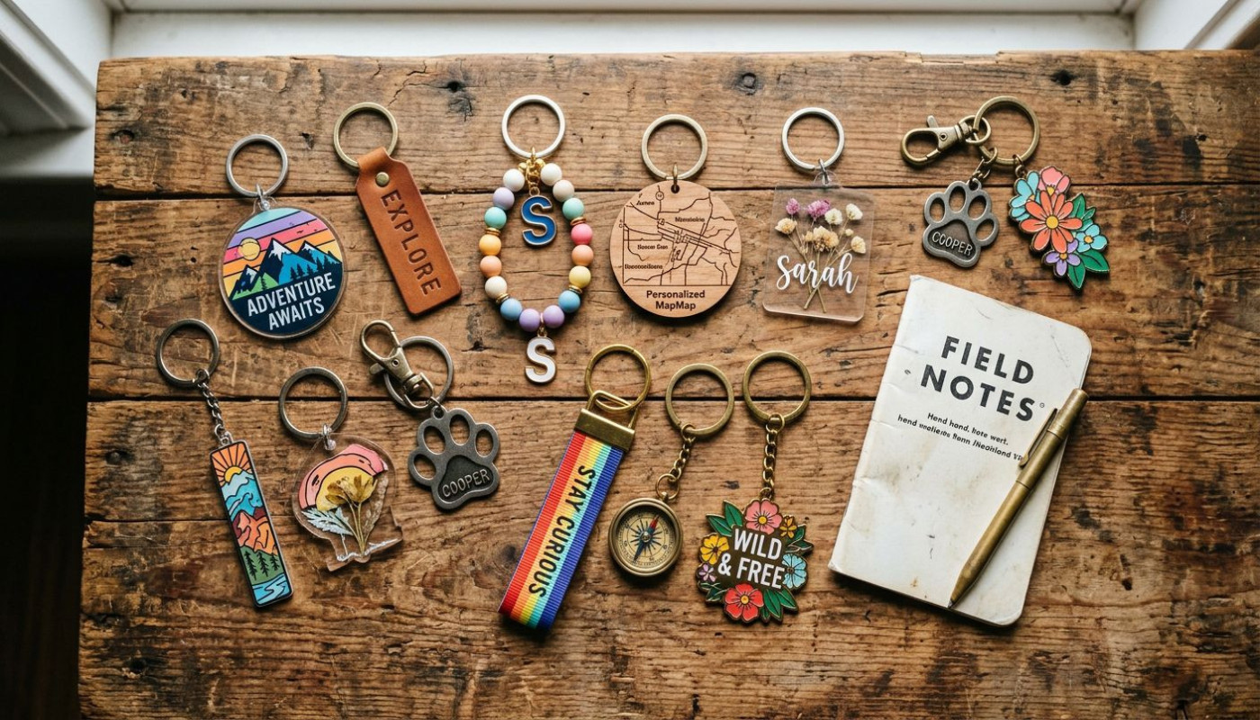 Découvrez les dernières tendances en matière de porte-clés sur mesure